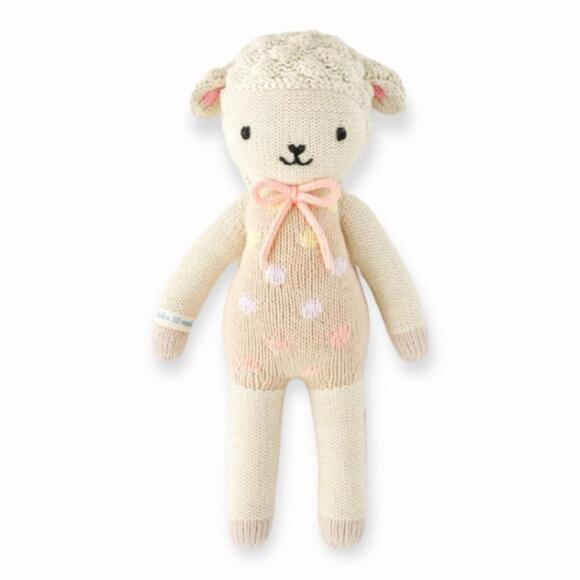 Cuddle + Kind Other - Cuddle & Kind HTF Limited Easter Edition Pastel Lucy the Lamb Doll Plush Toy 13”